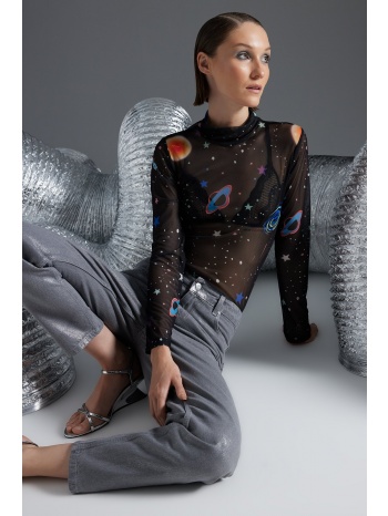 γυναικεία μπλούζα trendyol galaxy σε προσφορά