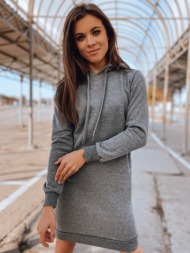 women`s sweatshirt dress garnet dstreet z - dark gray
