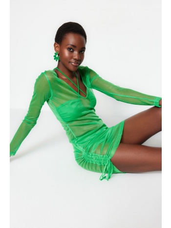 trendyol φόρεμα - πράσινο - shift σε προσφορά