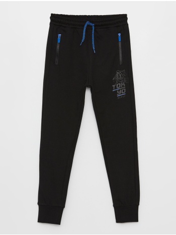 lc waikiki printed boys` jogger sweatpants with elastic