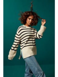 gap knitted sweater with slits - women