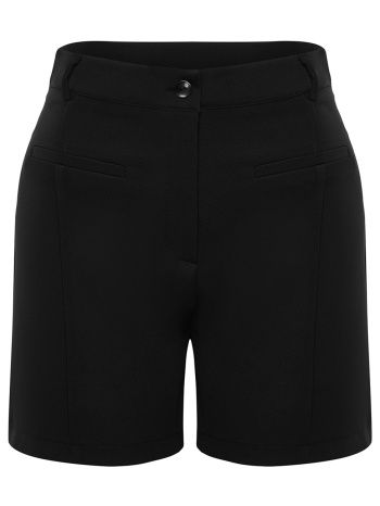 trendyol curve black mini woven shorts σε προσφορά