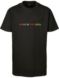 emb made in the 2000s children`s t-shirt - black