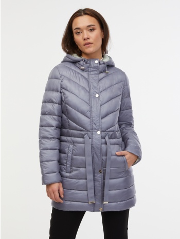 orsay women`s grey winter quilted coat - women σε προσφορά
