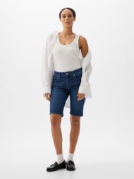 gap mid rise denim shorts - women`s