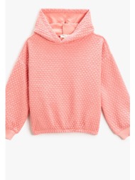koton girls pink sweatshirt