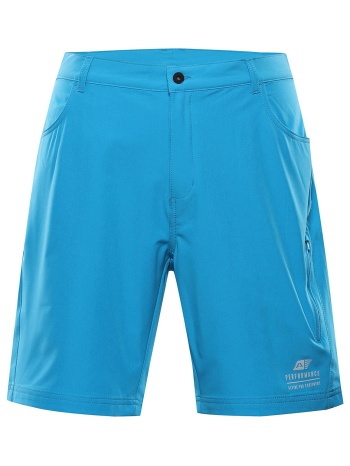 men`s softshell shorts alpine pro col neon atomic blue σε προσφορά