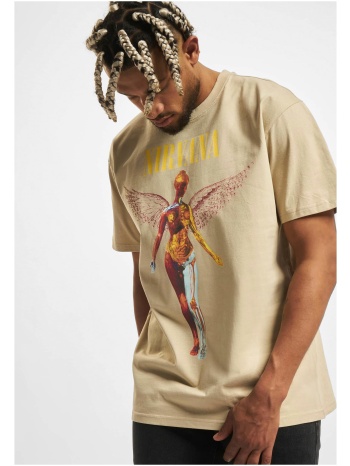men`s t-shirt nirvana - beige σε προσφορά