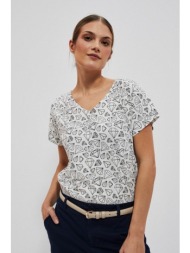 γυναικείο t-shirt moodo - εκρού λευκό