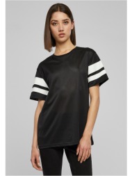 women`s striped t-shirt blk/wht