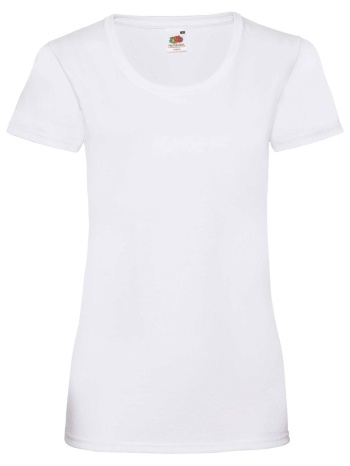 white valueweight fruit of the loom t-shirt σε προσφορά