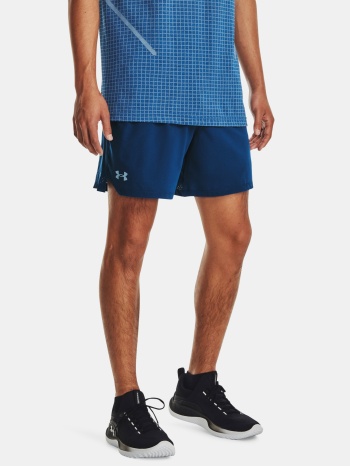 under armour shorts ua vanish woven 6in shorts-blu - men`s σε προσφορά