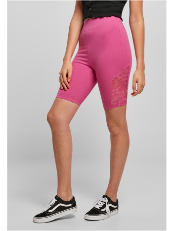 women`s high-waisted cycling shorts with lace insert light σε προσφορά