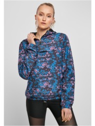 women`s camo pull over jacket digital duskviolet camo