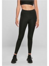 women`s recycled high-waisted leggings black