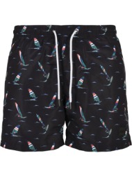 pattern swim shorts surf aop