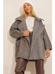 γυναικείο παλτό trend alaçatı stili