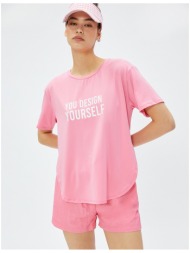 koton t-shirt - ροζ