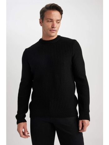 defacto standard fit crew neck knitwear pullover σε προσφορά