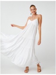 koton φόρεμα - λευκό - a-line