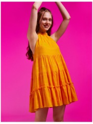 koton dress - πορτοκαλί - smock φόρεμα
