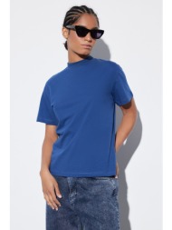trendyol t-shirt - σκούρο μπλε - κανονική εφαρμογή