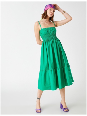 koton φόρεμα - grün - σούφρα και τα δύο σε προσφορά