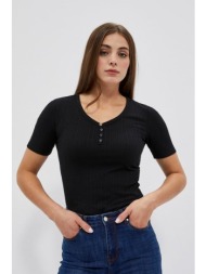 γυναικείο t-shirt moodo - μαύρο