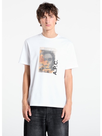 μπλουζάκι a.p.c. jean portrait - gots t-shirt white l σε προσφορά