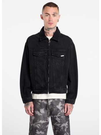 μπουφάν represent r4 denim jacket black l σε προσφορά