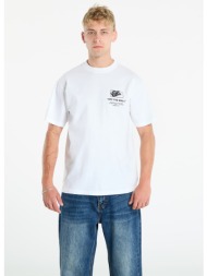 μπλουζάκι vans stacked hi ss tee white l
