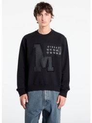 φούτερ mm6 men`s rtw avp sweatshirt black l