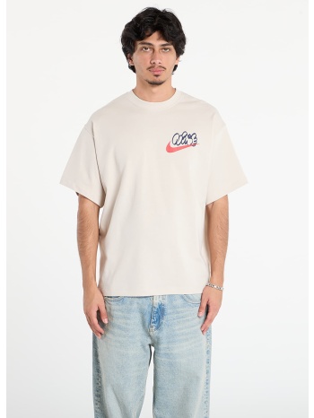 μπλουζάκι nike solo swoosh men`s t-shirt lt orewood brn l σε προσφορά