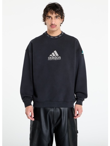 φούτερ adidas equipment reflective embroidery crew black l σε προσφορά