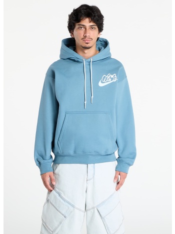 φούτερ nike solo swoosh men`s fleece hoodie smokey blue l σε προσφορά