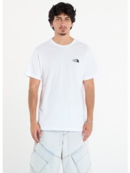 μπλουζάκι the north face m vertical logo ss tee tnf white l