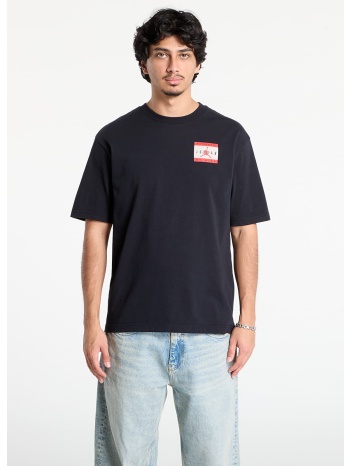 μπλουζάκι jordan brand men`s t-shirt black/ university red l σε προσφορά