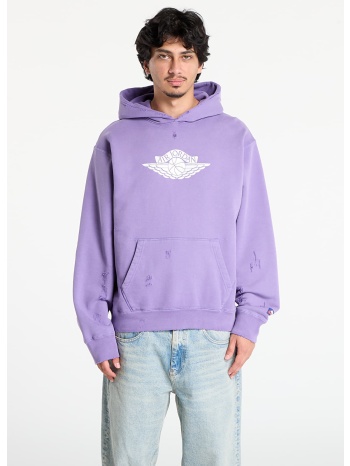 φούτερ jordan rare air men`s fleece pullover hoodie purple σε προσφορά