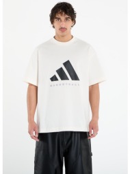 μπλουζάκι adidas basketball t-shirt chalk white l