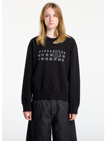 φούτερ mm6 rtw avp sweatshirt black l σε προσφορά