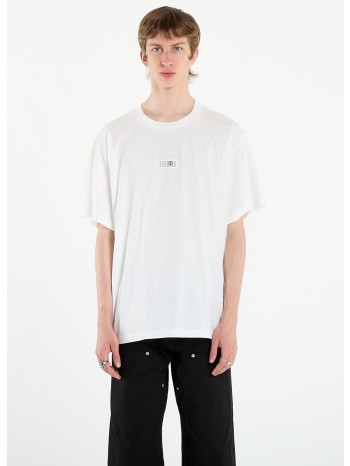 μπλουζάκι mm6 cotton t-shirt off white l σε προσφορά