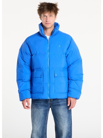 μπουφάν adidas originals synthetic down puffer blue l σε προσφορά