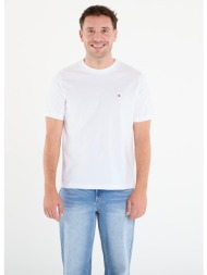 μπλουζάκι tommy hilfiger essential reg fit solid tee white l