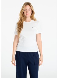 μπλουζάκι tommy hilfiger slim cody c-nk ss white l