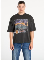 μπλουζάκι new era nba washed graphic los angeles lakers t-shirt unisex heather gray l