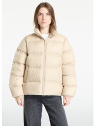 μπουφάν adidas adicolor short puffer jacket stone khaki l