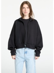φούτερ adidas off placed 3-stripes zip up black l