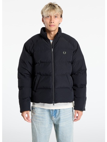 μπουφάν fred perry raglan sleeve padded jacket black l σε προσφορά