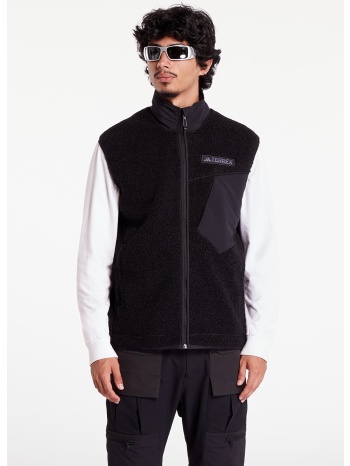 γιλέκο adidas terrex xploric high pile fleece vest black l σε προσφορά