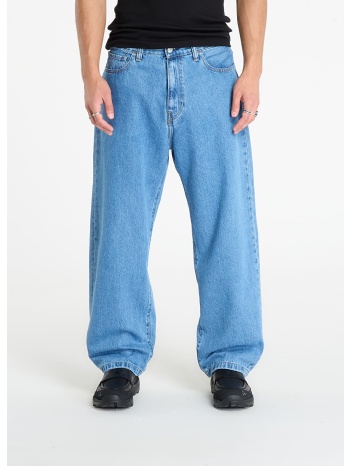 παντελόνια carhartt wip landon pant blue heavy stone wash 28